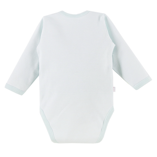 Big Bear Body rozpinane z długim rękawem Eevi - miętowy paski