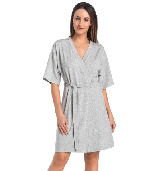 2902 Maddalena Szlafrok damski Teyli - szary