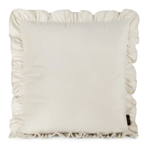 Brenda Poszewka dekoracyjna z falbanką Eurofirany kremowy