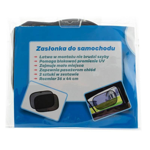 EB860 503 Zasłonki przeciwsłoneczne samochodowe Eurobaby