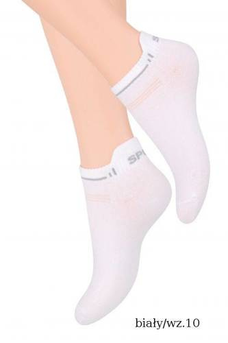 ART.050 Stopki  damskie Steven 001 biały