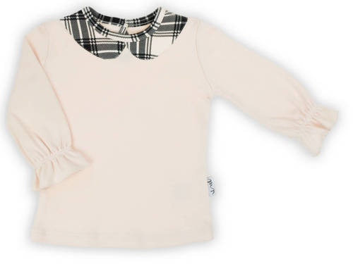 163670 Bluzka z długim rękawem "Magia Świąt" Nicol - beżowy