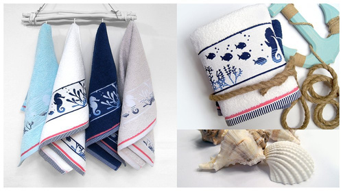 Kriti Ręcznik Greno - aqua