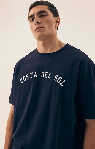 42605 Sol Piżama Męska Core Henderson - navy