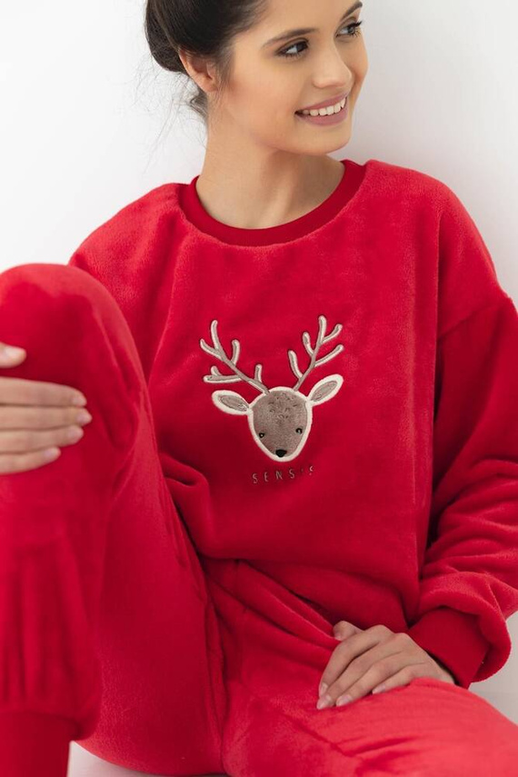 Sensis Harriet Piżama damska - czerwony