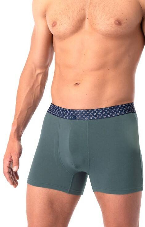MXH 231 Bambus Bokserki męskie Key - oliwkowy