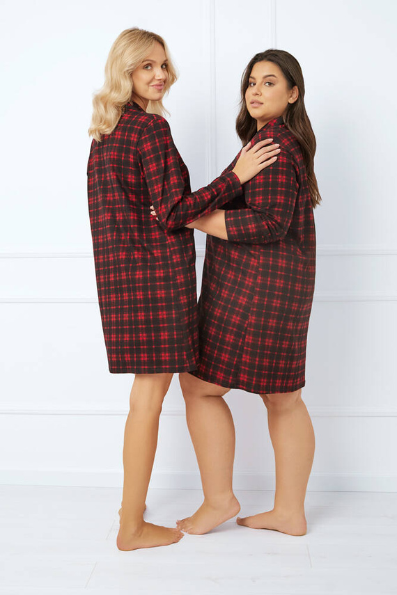 Nicola rozpinana koszula nocna Italian Fashion - druk 