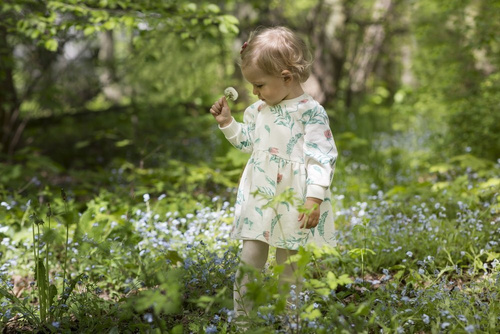 Sukienka "Spring Light" PINOKIO ecru druk