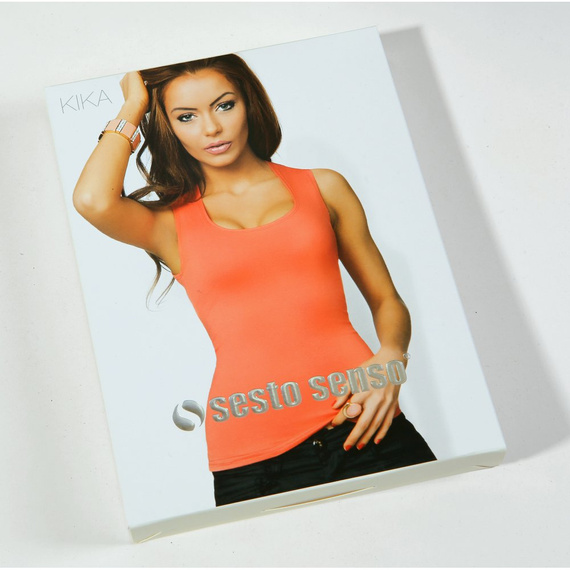 Kika Koszulka damska na ramiączkach Sesto Senzo capri