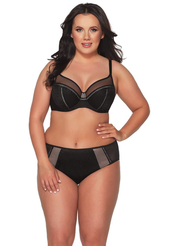 2090 Miękki Biustonosz Ava czarny