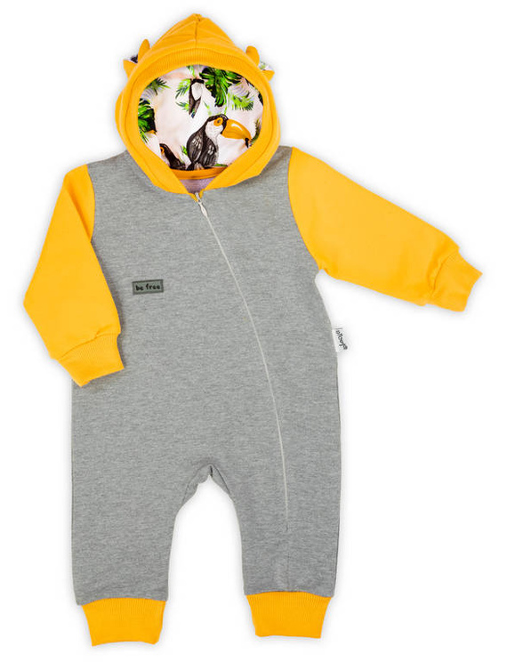 186271 Tukan Pajac dresowy z kapturem Nicol