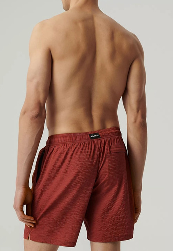 KMB-226 Kąpielówki męskie Atlantic- rdzawy