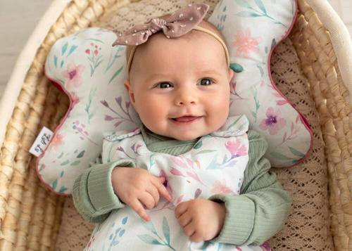 LUL-0035 Blooming Spring Śpiworek niemowlęcy z poduszką Luli Lu