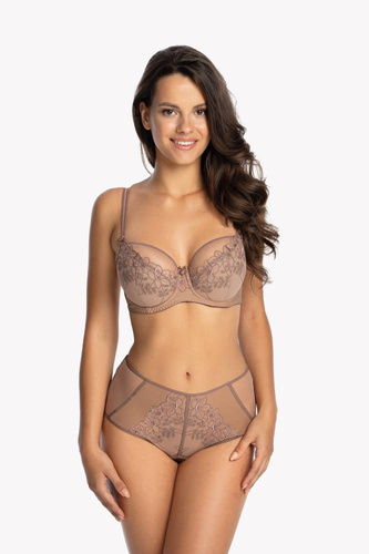 BS 1118 Francesca Biustonosz Półusztywniany Gaia -mokka