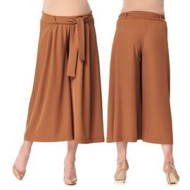 Zuelas spodnie ciążowe 9fashion karmel