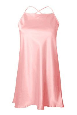 Anna Halka satynowa koszulka damska DKaren - Róż