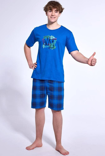 551/51 Freestyle Piżama młodzieżowa Cornette - niebieski