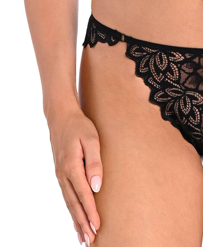 3129 Lilian Figi koronkowe brazyliany Teyli - czarny