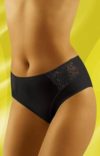 Eco-SI Figi damskie Wol-Bar - czarny