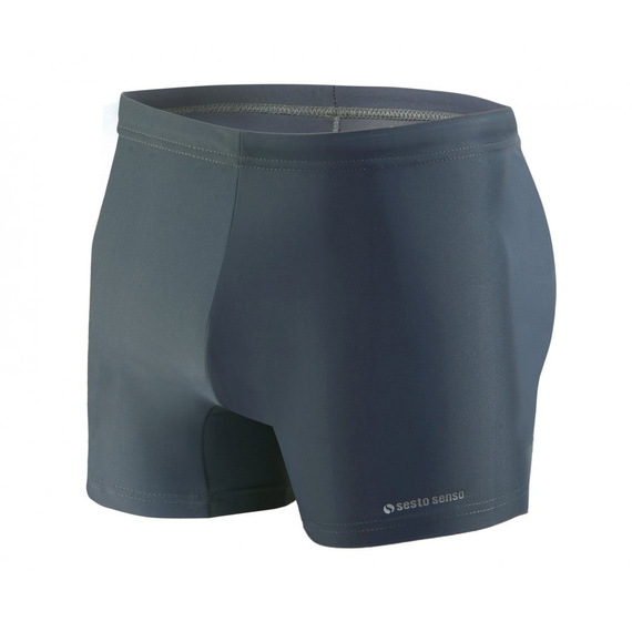 BD313 Bokserki kąpielowe Sesto Senso grafitowy