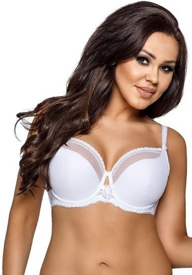 995 Biustonosz półusztywniany Ava biały