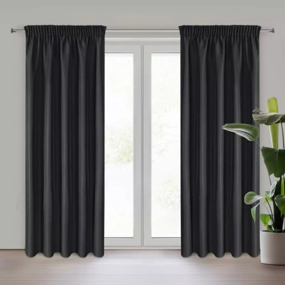 Rita Zasłona na taśmie Eurofirany czarny