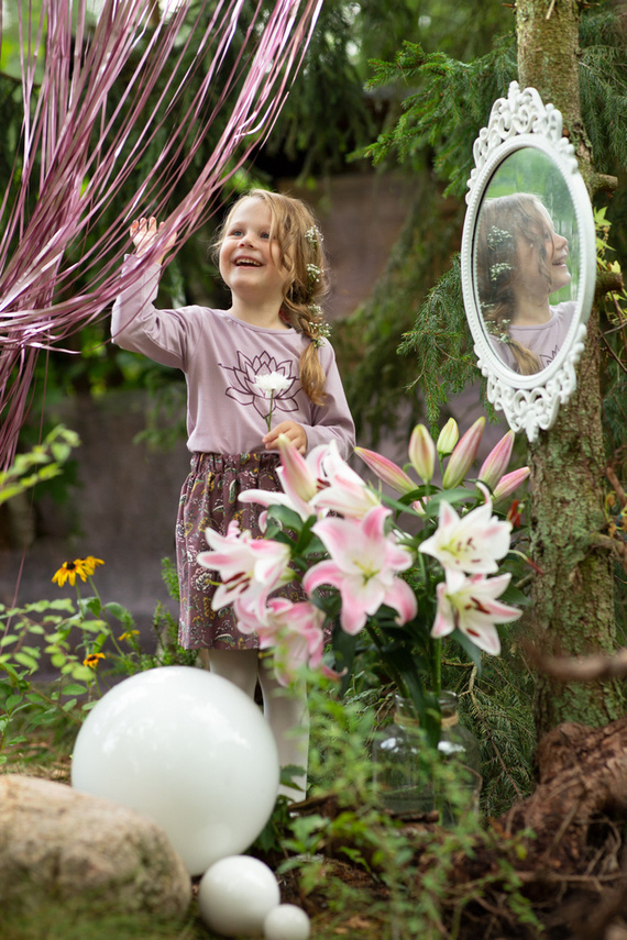 Magic Vibes Bluzka z długim rękawem Pinokio - różowy