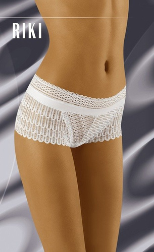 Riki Szorty damskie Wol-Bar - biały