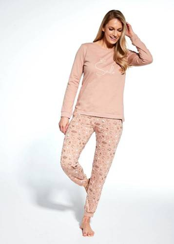 Cornette 160/349 Smile Piżama damska mocca