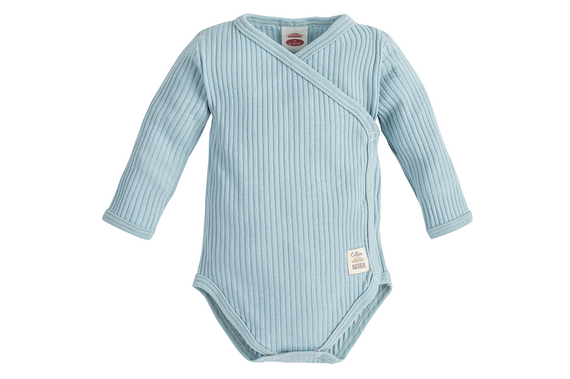 03234T "Natural Harmony" Body dzidziuś z długim rękawem Makoma turkusowy