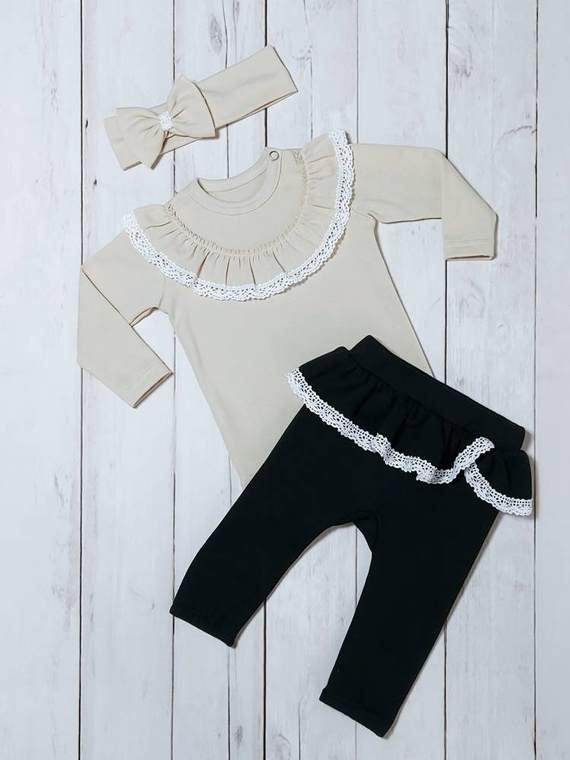 Eliza Spodnie niemowlęce Bambarillo czarny