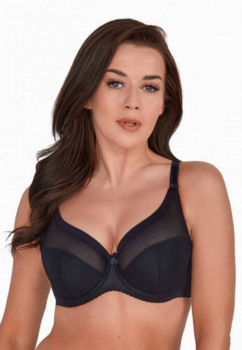 BS 1058 Sonia  Biustonosz Półusztywniany Gaia -czarny