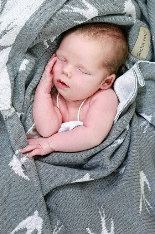 2108 Kocyk bambusowy Swallow Doctor Nap - grey