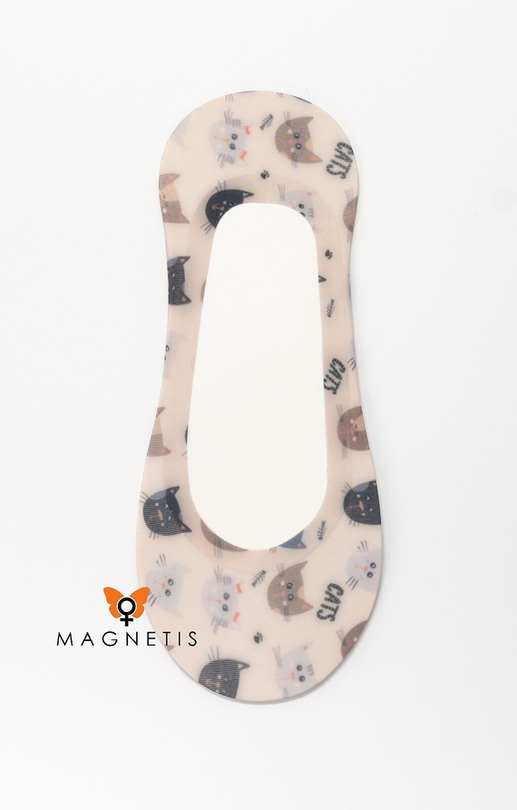 DY241111 Baleriny Damskie Magnetis -293 beżowy