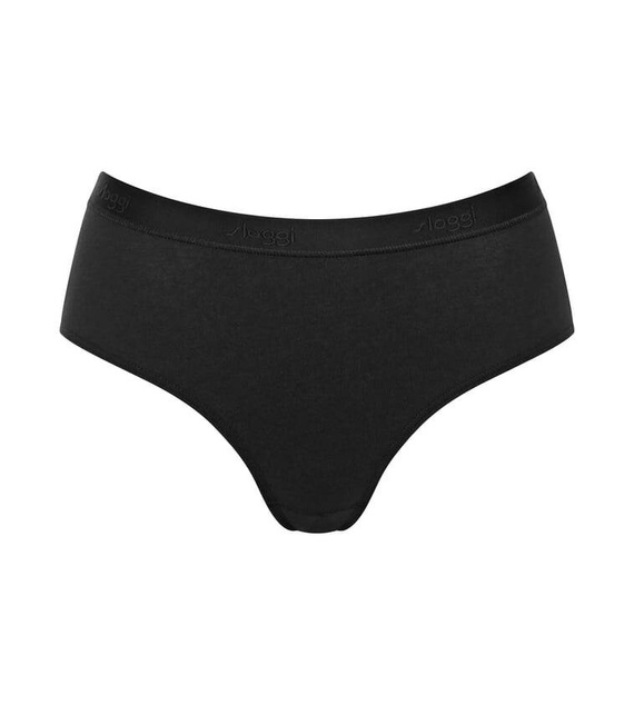 Go Casual Midi Figi Damskie Sloggi - black