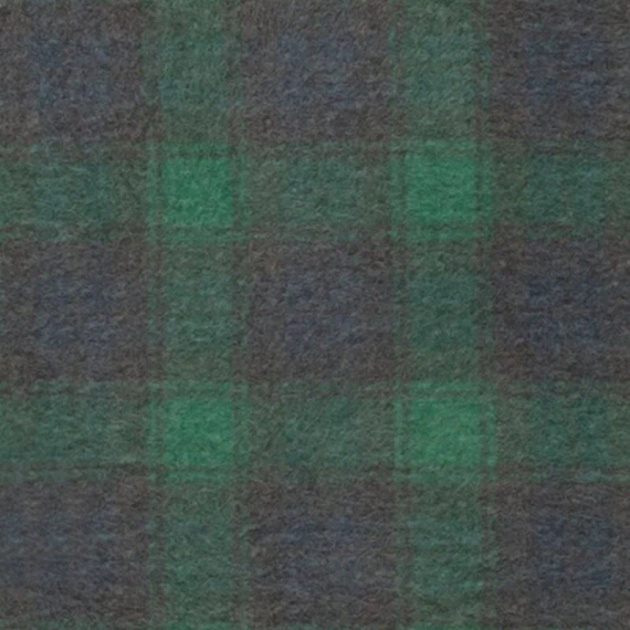 Bell koc świąteczny narzuta krata Eurofirany zielony