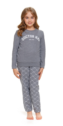 5243 Piżama dziecięca Unisex Doctor Nap - grey