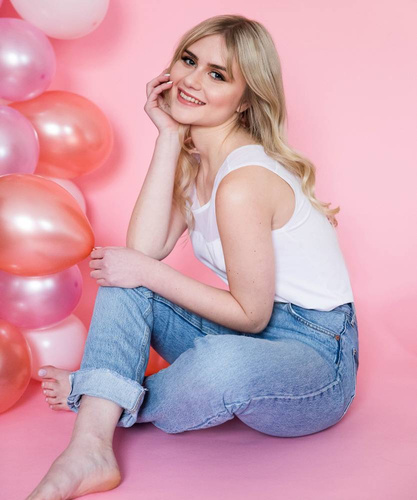 Brygida Koszulka Damska Eldar - biały