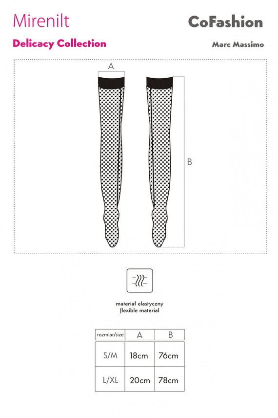 Mirenilt CF 90576 Pończochy CoFashion Marc Massimo 