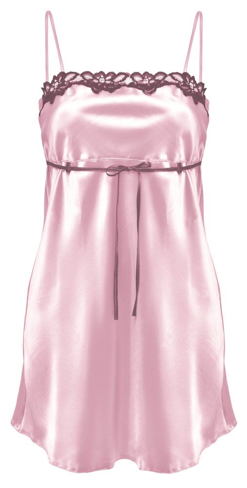 Kalia Halka satynowa koszulka damska DKaren - różowy