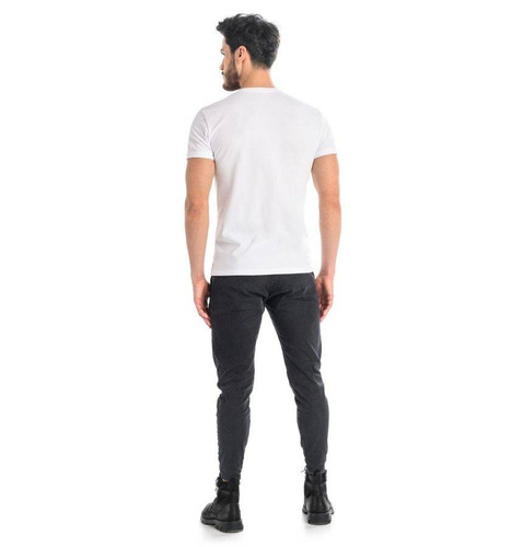 1502 Luca T-Shirt Męski Bawełniany Teyli - biały