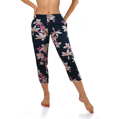 2594/10 Piżama damska Sesto Senso granatowy