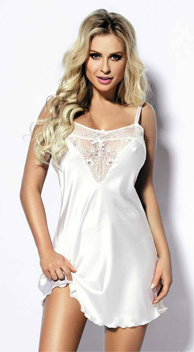 Carla Koszulka damska satynowa DKaren - czarny