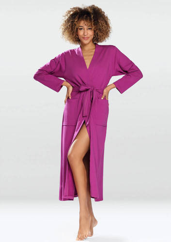 Melissa Podomka Szlafrok Damski Dkaren - fuksja