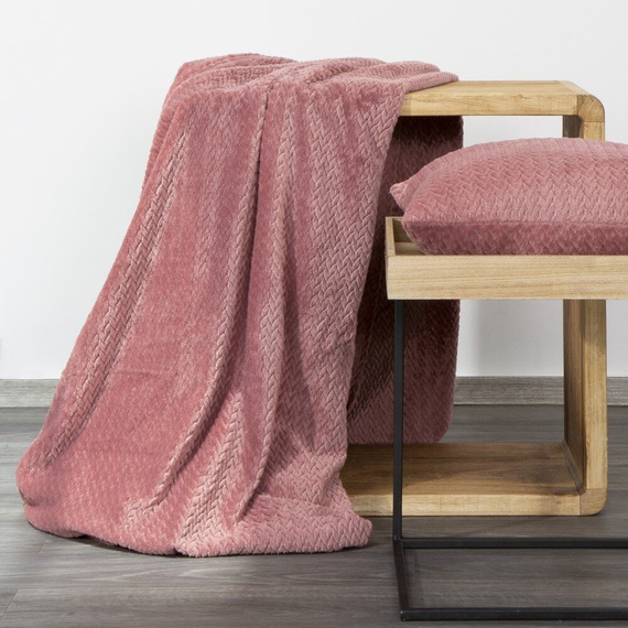 Cindy 3 Koc, narzuta Designe91 -beżowy ciemny