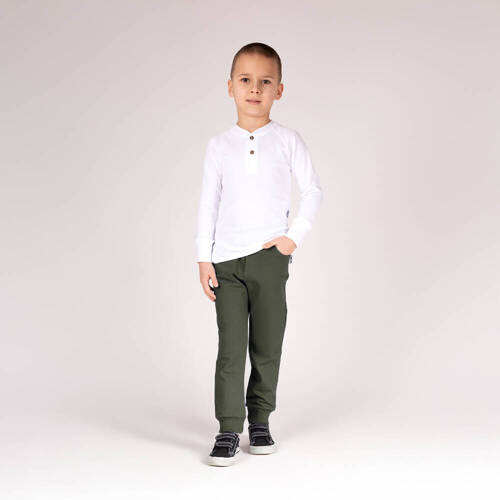 169534 Spodnie dresowe Nicol - khaki