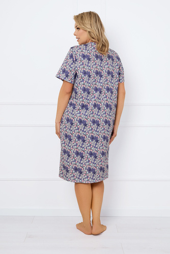 Bonaria koszula nocna, krótki rękaw Italian Fashion - druk