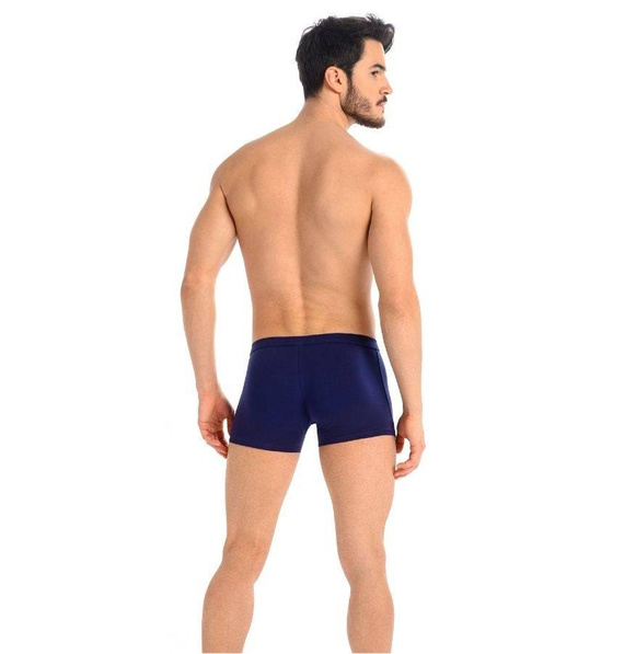 801-3 Levi Bokserki męskie 3- PAK Teyli - niebieski