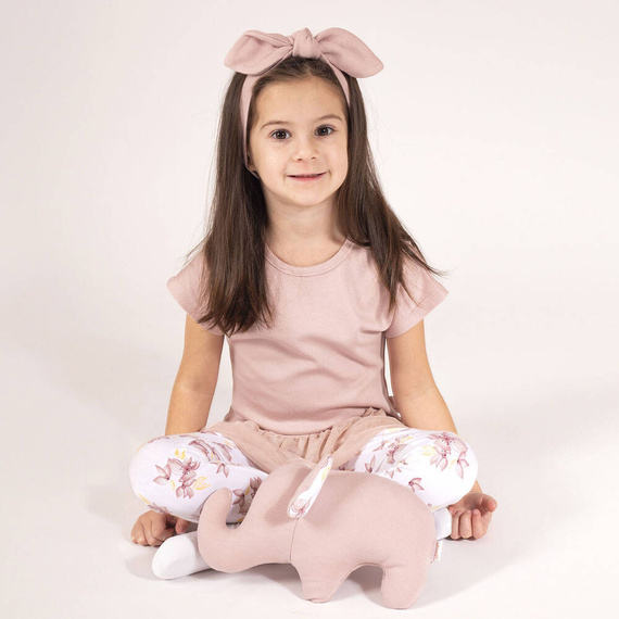 203063 Lou Opaska z węzełkiem Nicol - beżowy