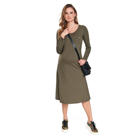 Lilly sukienka ciążowa 9fashion khaki